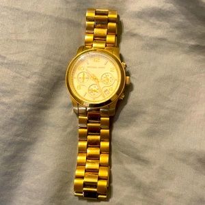 Gold Michael Kors Watch